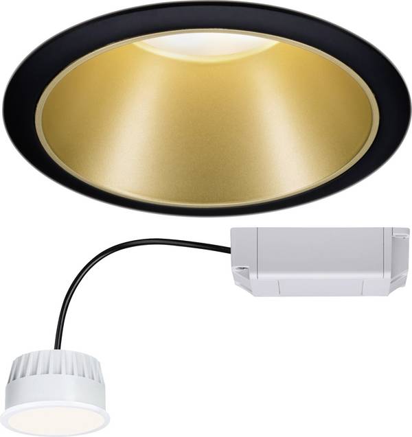 Paulmann 93395 ColeCoin Zigbee LED-Einbauleuchte  EEK: G (A - G) LED   Schwarz (matt), Gold