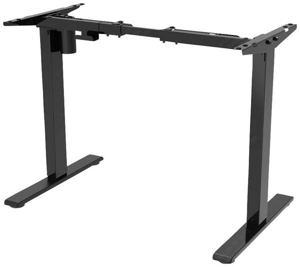 SpeaKa Professional Sitz-/Steh-Schreibtischgestell elektrisch höhenverstellbar Höhen-Bereich: 71 bis 1.21 m (B x T) 104 cm x 60 cm Schwarz SP-SDF-501 SP-10108192
