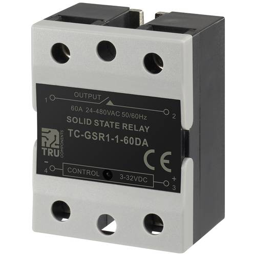Thumbnail - TRU COMPONENTS Halbleiterrelais TC-GSR-1-60DA 60 A Schaltspannung (max.): 480 V/AC 1 St.