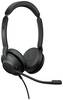Jabra Evolve2 30 UC On Ear Headset kabelgebunden Stereo Schwarz Mikrofon-Stummschaltung Telefon