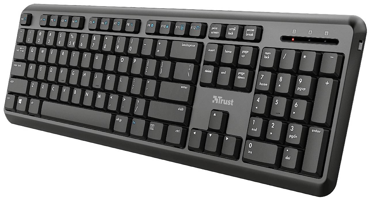 Trust Ody - Tastatur - kabellos - 2.4 GHz - Deutsch-1