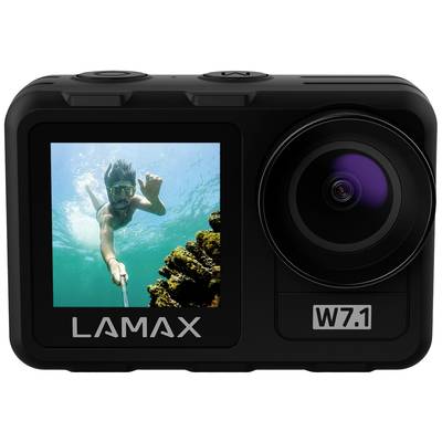 Lamax W7.1, 4K Action Cam 2.7K, 4K, WLAN, Staubgeschützt, Wasserfest, Full-HD