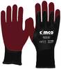 Cimco 141243 Winter Soft dunkelrot/schwarz Vinyl Arbeitshandschuh Größe (Handschuhe): 11, XXL EN 388 1 Paar