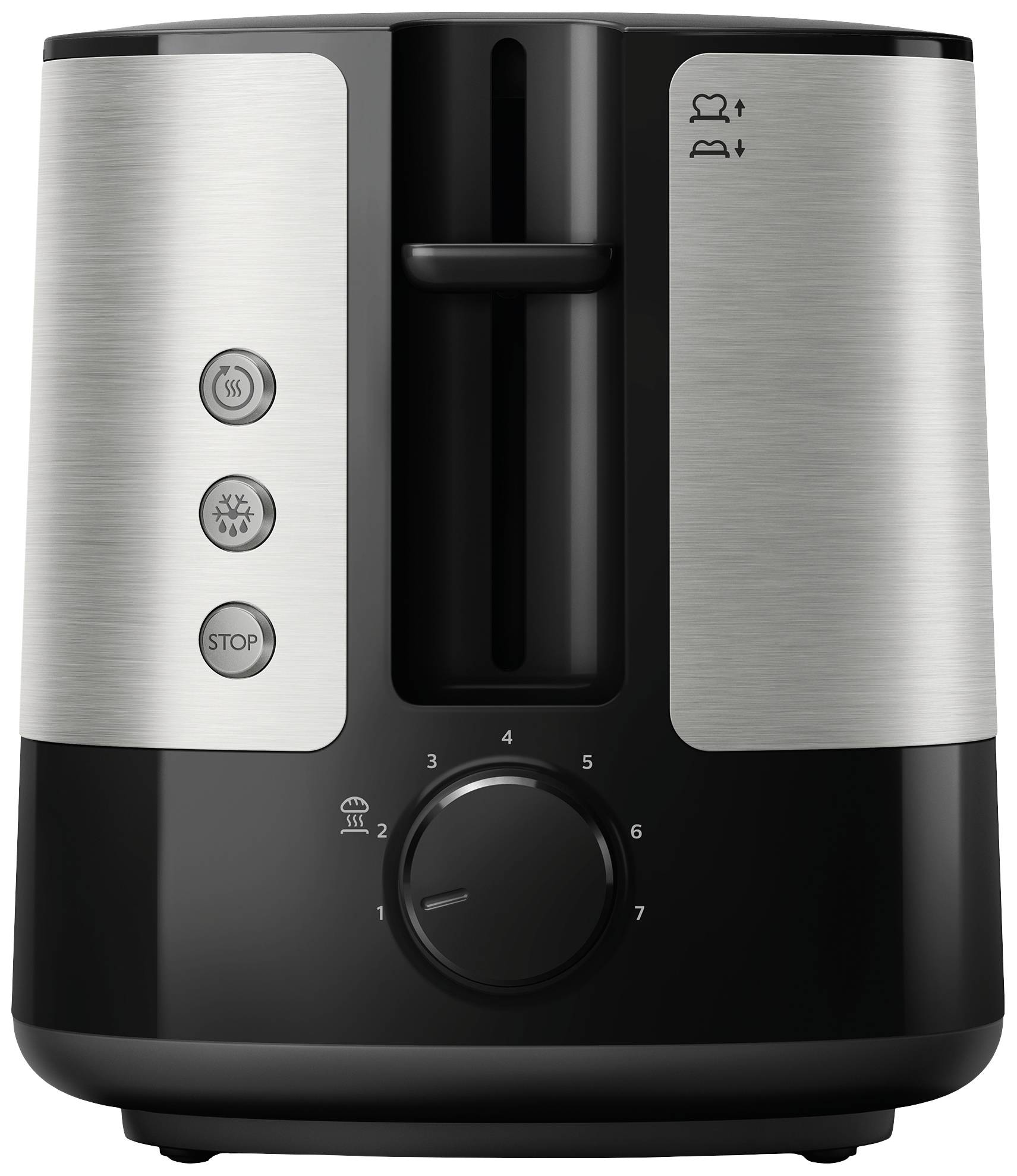 Philips Viva Collection HD2637 - Toaster - 2 Scheibe - 2 Steckplatz - Schwarz-2