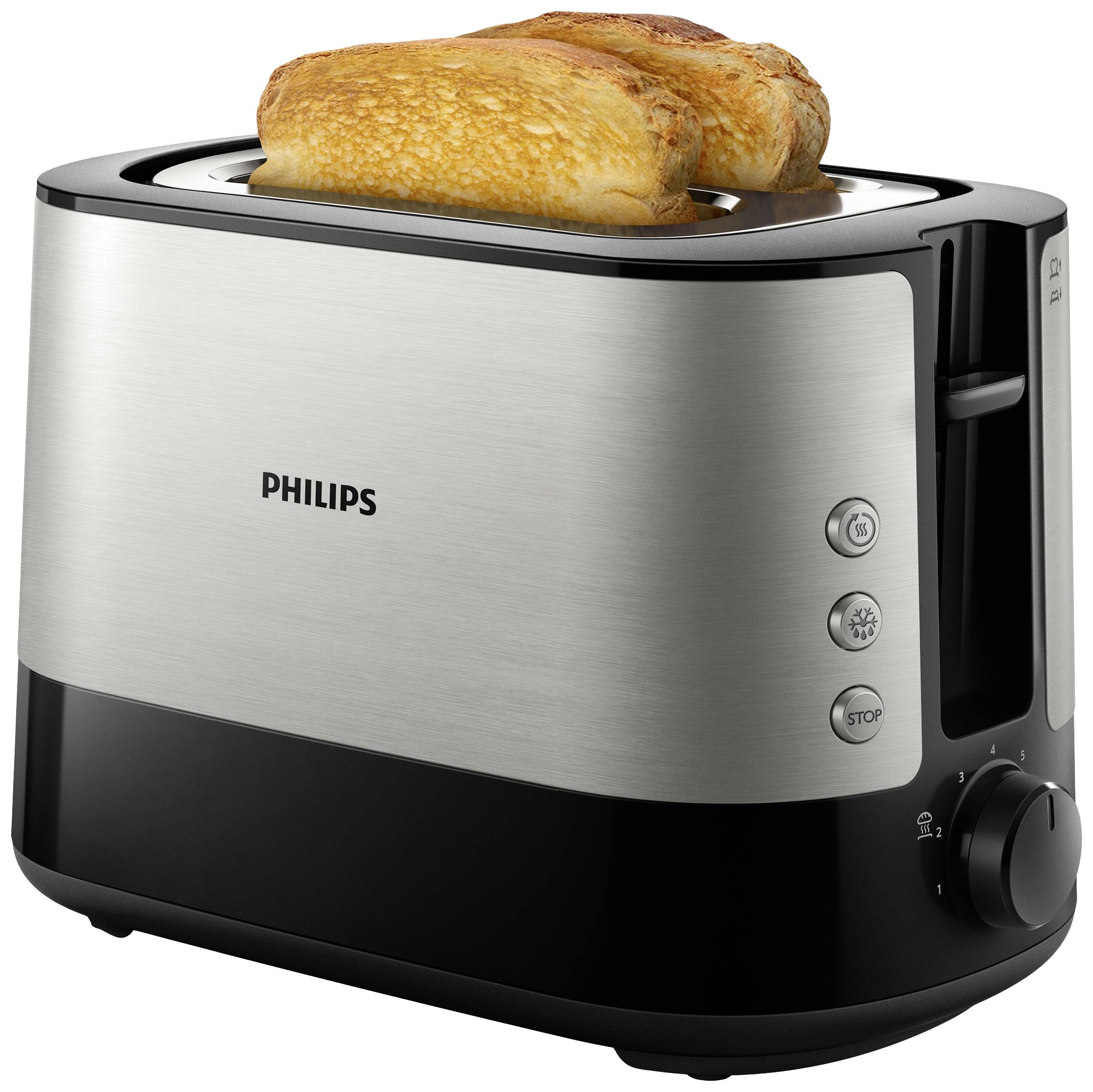 Philips Viva Collection HD2637 - Toaster - 2 Scheibe - 2 Steckplatz - Schwarz-3