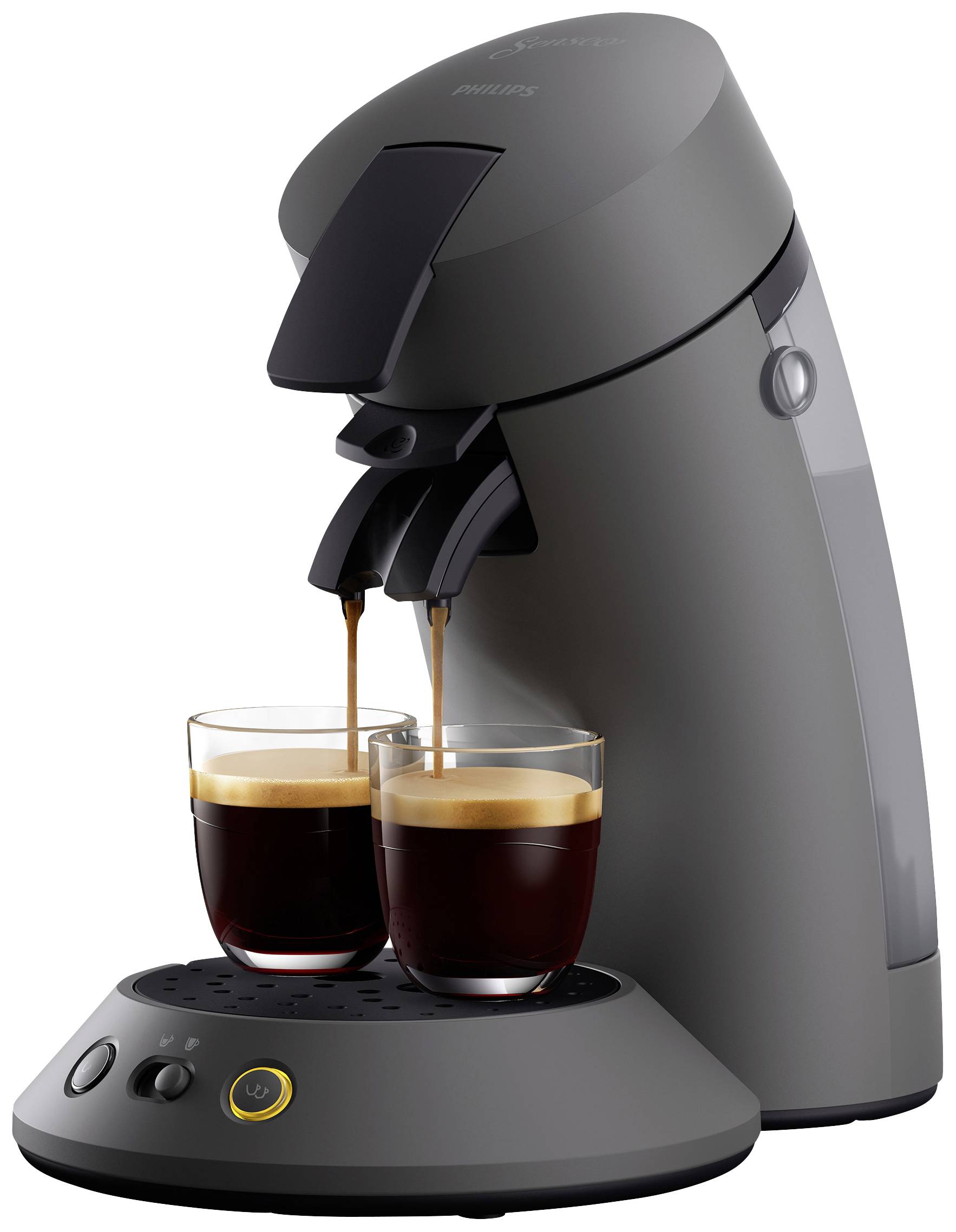 PHILIPS SENSEO Original Plus CSA210/50 Kaffeepadmaschine Grau