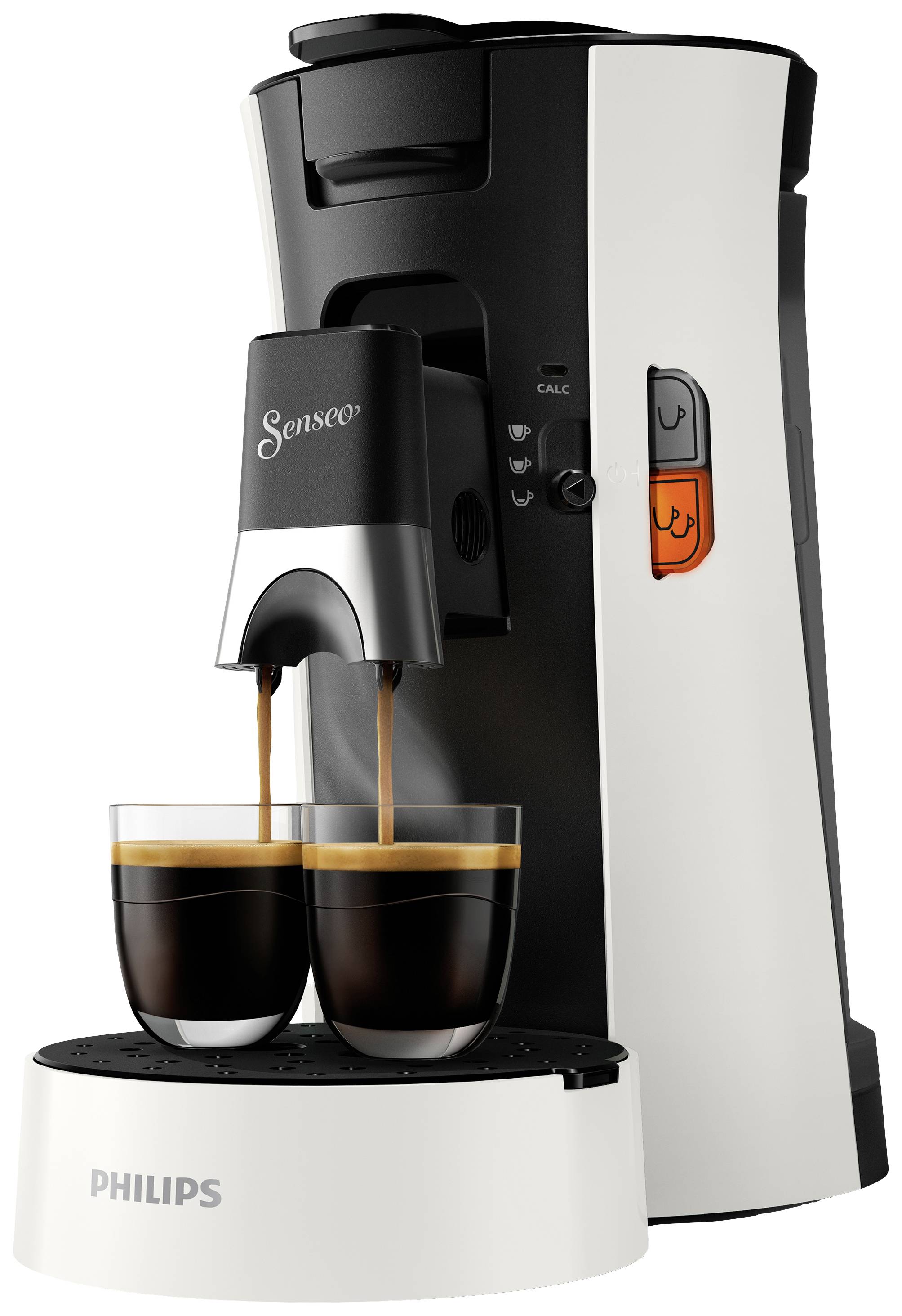 PHILIPS SENSEO Select CSA230/00 Kaffeepadmaschine Weiß