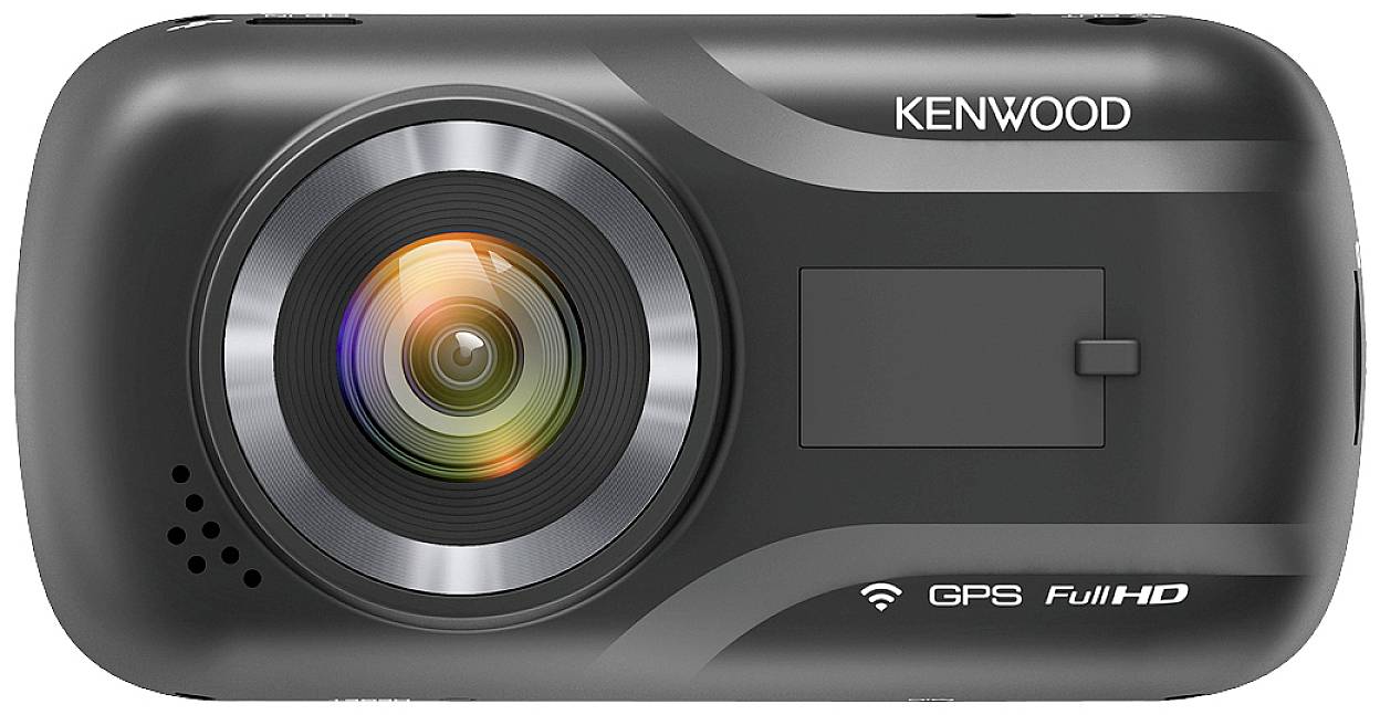 KENWOOD DRV-A301W Full HD Dashcam mit GPS / WiFi /12V/24V inkl. 16GB micro-SD