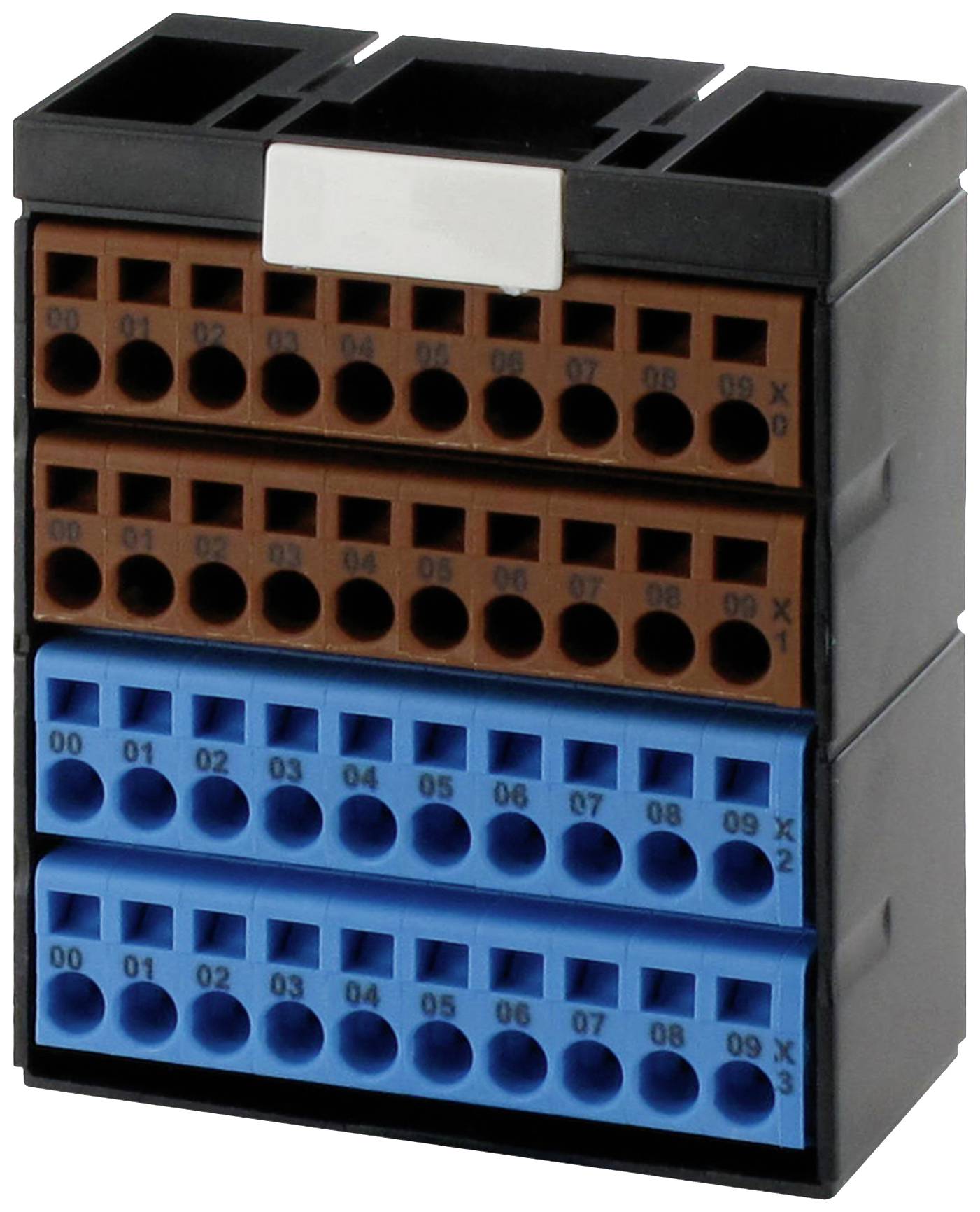 MURR elektronik Potenzialklemmen- 56109 block braun/blau