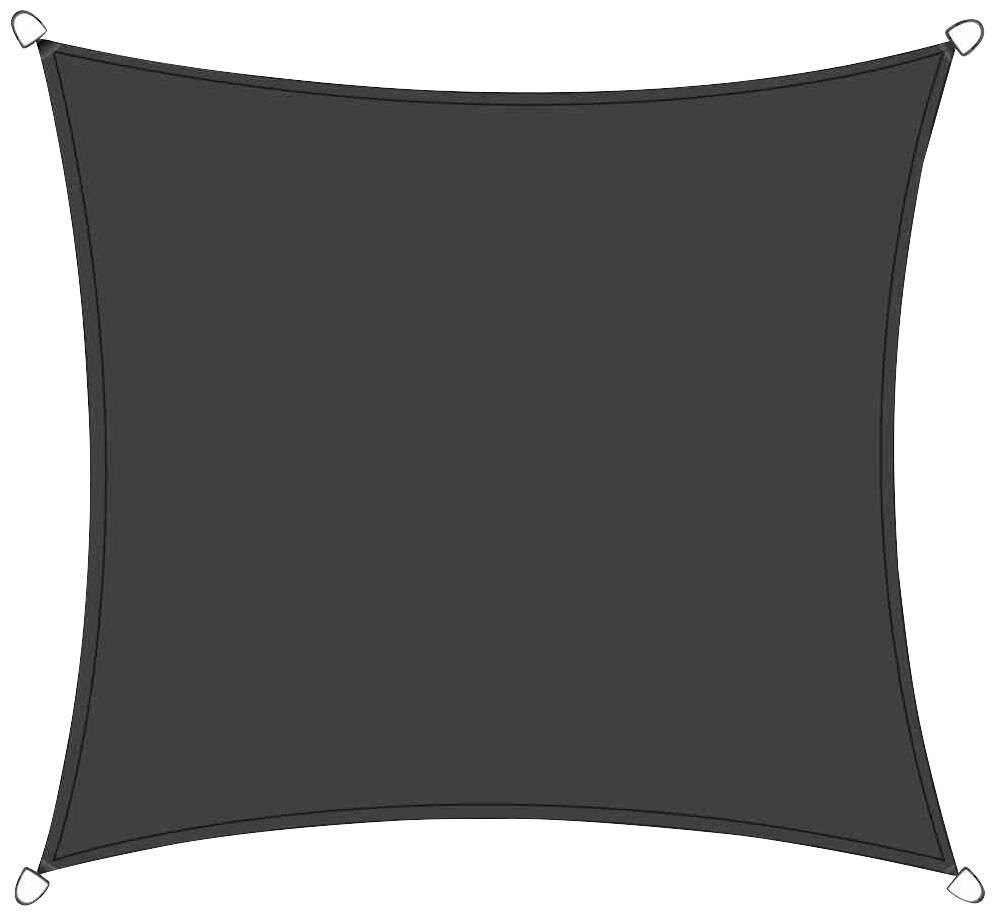 Siena Garden B506-04-36 Gel solaire Solino Carré 3x3 m, gris
