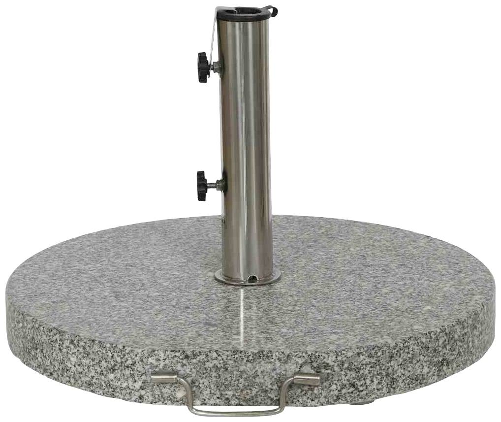 Siena Garden 507043 Granitständer Rund 40kg, (ØxH) 50x6cm