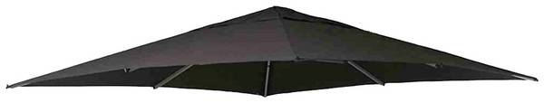 Sungarden 40002316 Ersatzbezug für Easy Sun anthrazit 320x320cm