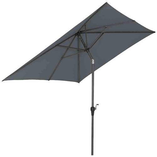 Thumbnail - Siena Garden L87431 Mittelstockschirm Avio anthrazit 250x200cm