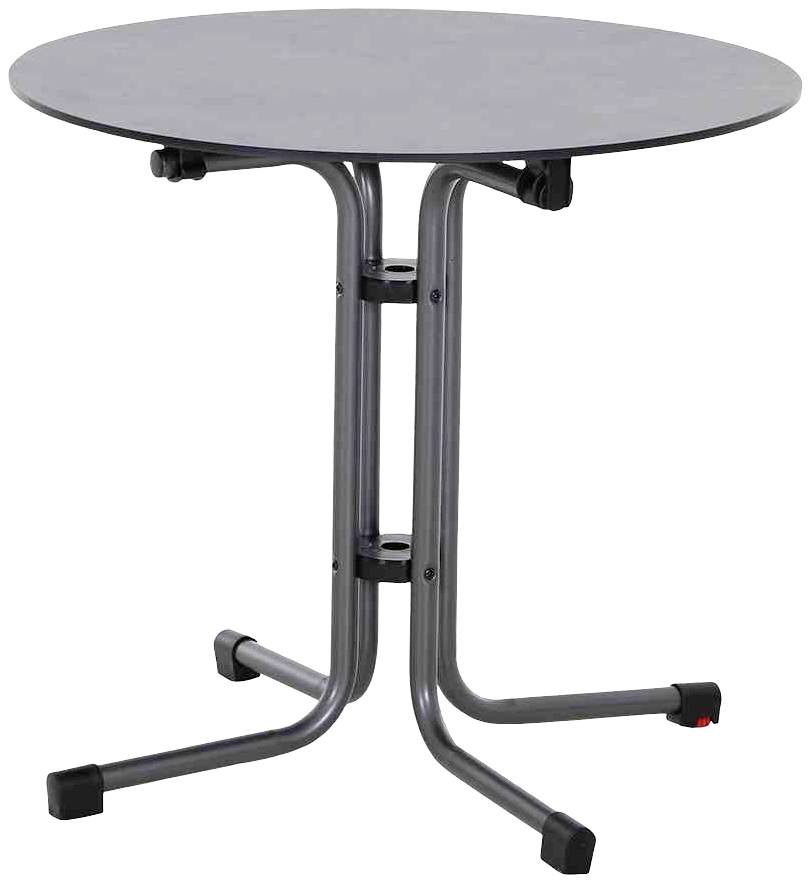 Thumbnail - Siena Garden 01903559 Klapptisch Sola Ø 80 cm, anthrazit