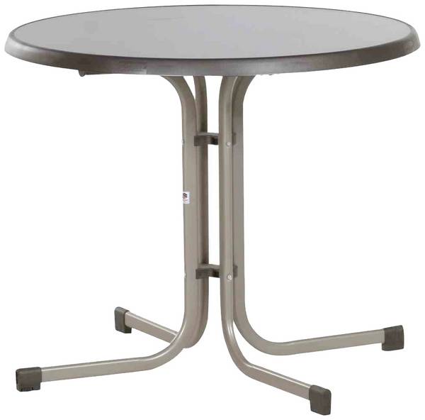 Sieger 209/C-M Boulevard-Klapptisch Ø 86 cm, champagner