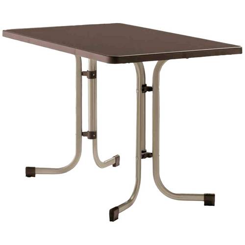 Sieger 233/C-M Boulevard-Klapptisch 115x70x72 cm, champagner