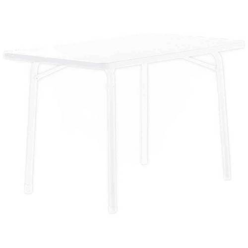 Thumbnail - Sieger 120/W Klapptisch Ü-Bügel 115x70 cm, weiß