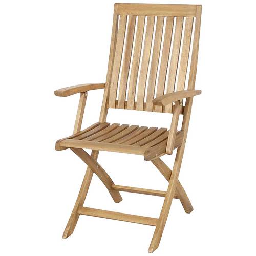 Siena Garden 120507 Paleros Klappstuhl Gestell und Fläche Akazienholz FSC®-100% natur