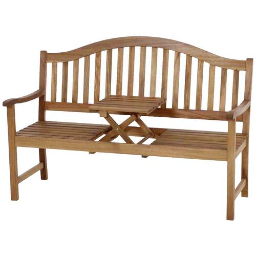 Siena Garden L19597 Pisa 3-Sitzer Bank, geölt Gestell Akazienholz FSC 100%