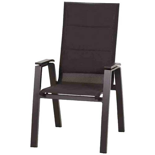Siena Garden M21936 Milano Stapelsessel Alu,matt-anthrazit,Textilbezug padded