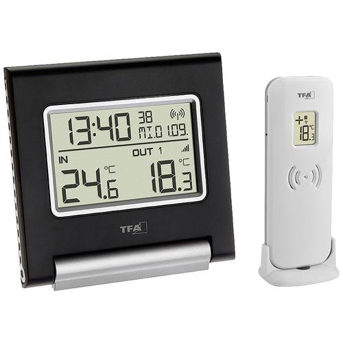 Thumbnail - TFA Dostmann SPOT Funk-Thermometer digital Schwarz 30.3030.01
