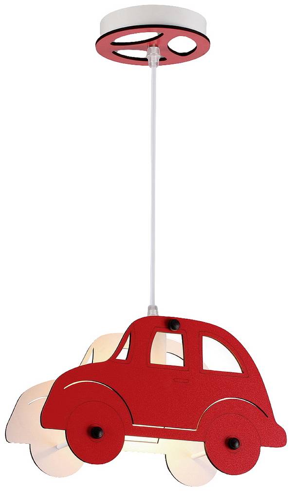 Insatech  Auto Pendelleuchte  LED E14  Rot