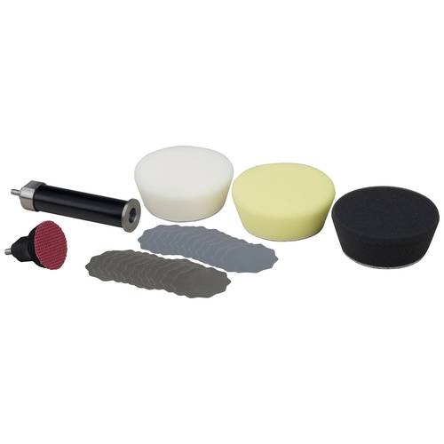 Proxxon 29070 Schleif- und Polierset Schleifteller Ø 30 mm, 80 mm 7 Teile