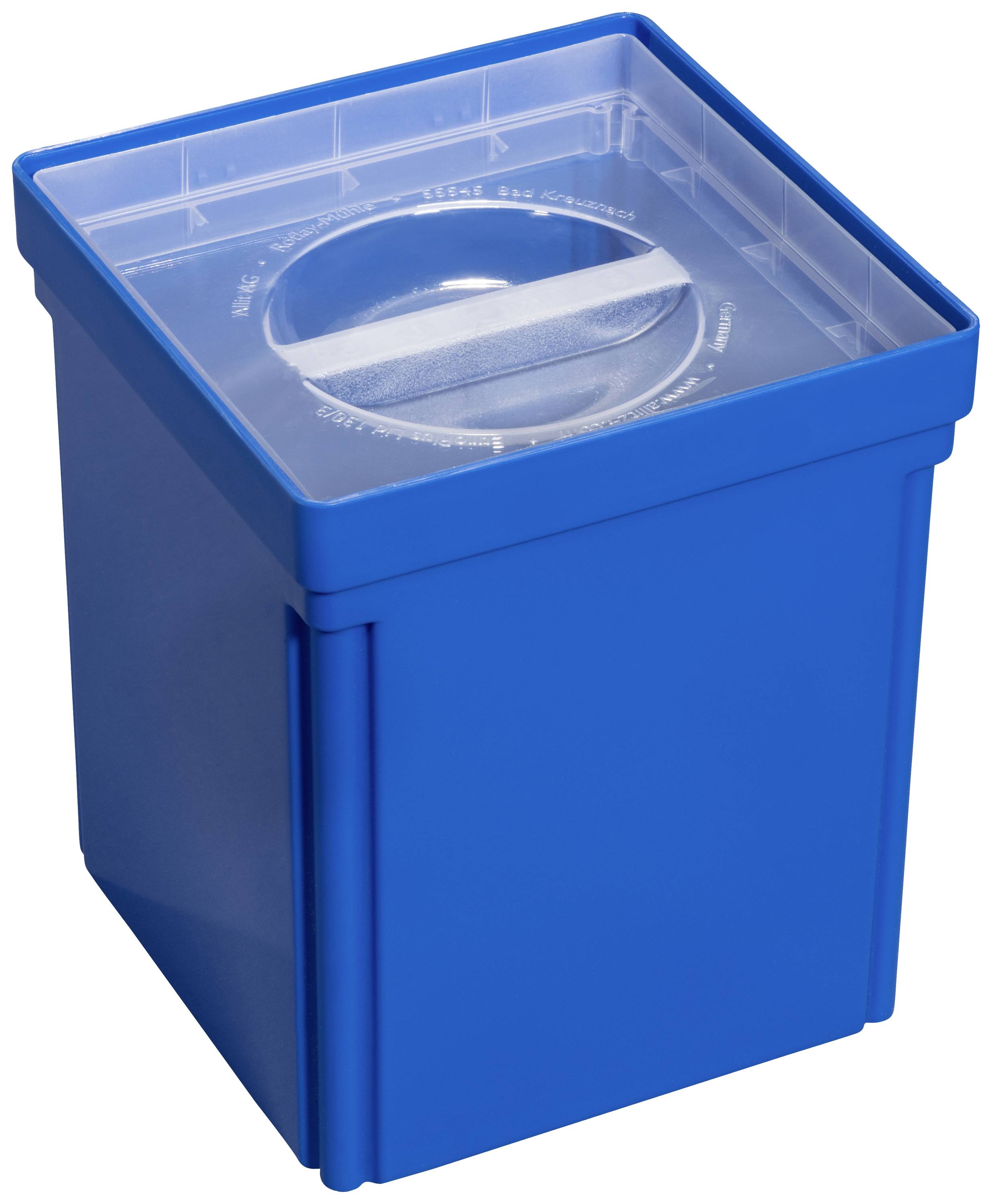 Allit EuroPlus Insert L 130/3 blau Doos (b x h x d) 108 x 130 x 108 mm Aantal vakken: 1 Inhoud 1 stuk(s) afbeelding