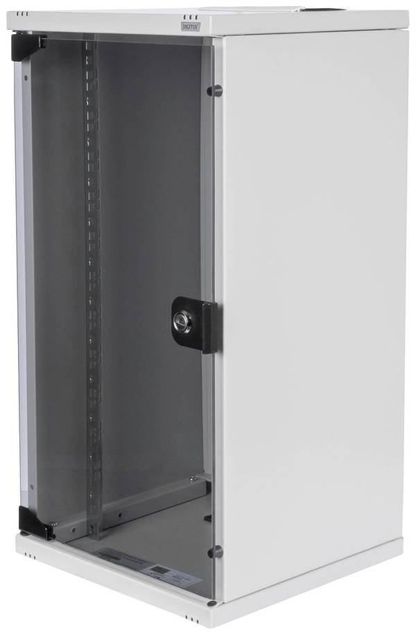 Digitus DIGITUS - Netzwerk-Set 254 mm (10"") - 12HE, 312 x 300 mm (B x T) 10 Zoll Netzwerkschrank (B x H x T) 340 x 350 x 659 mm 12 HE Lichtgrau (RAL 7035)