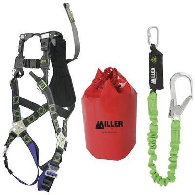 Miller BY Honeywell 1017341 Zweipunkt-Auffanggurt R2Revo DURAFLEX + PROLONG Gr. L/XL