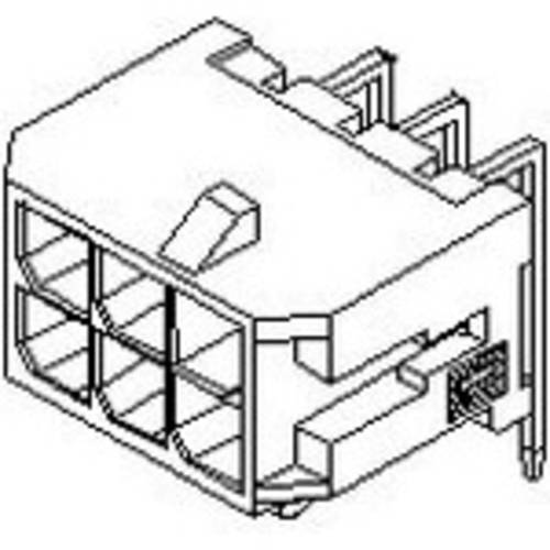 Thumbnail - Molex Stiftgehäuse-Platine 430451809 1 St.
