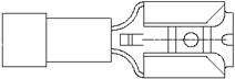 MOLEX 190110039 Flachsteckhülse 500 St.