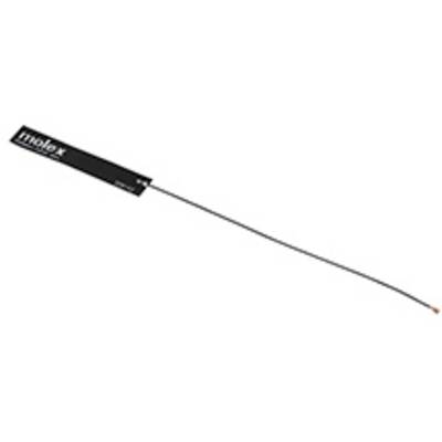 Ein schwarzes, längliches Antennenmodul mit der Aufschrift 'littlex'. Ein dünnes Kabel ist an einem Ende angebracht.