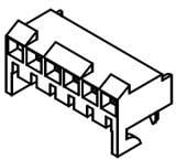 MOLEX Buchsengehäuse-Platine 9484038 1 St.