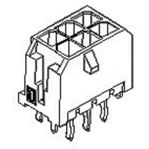 Molex Stiftgehäuse-Platine 440670201 1 St.