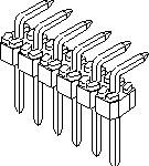Molex Stiftleiste (Standard) 901210133 1 St.
