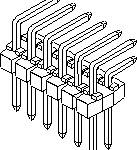 Molex Stiftleiste (Standard) 901220763 1 St.