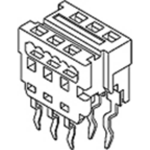 Molex Stiftgehäuse-Kabel 905841316 1 St.