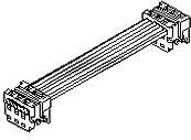 MOLEX Konfektionierte Litze 923150820 1 St.