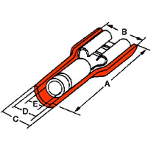 Thumbnail - Molex 190020002 Flachsteckhülse 1 St.