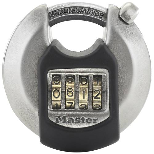 Master Lock P23615 Vorhängeschloss 70 mm Silber, Schwarz