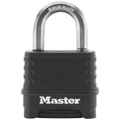 Master Lock P55996 Vorhängeschloss     Schwarz 