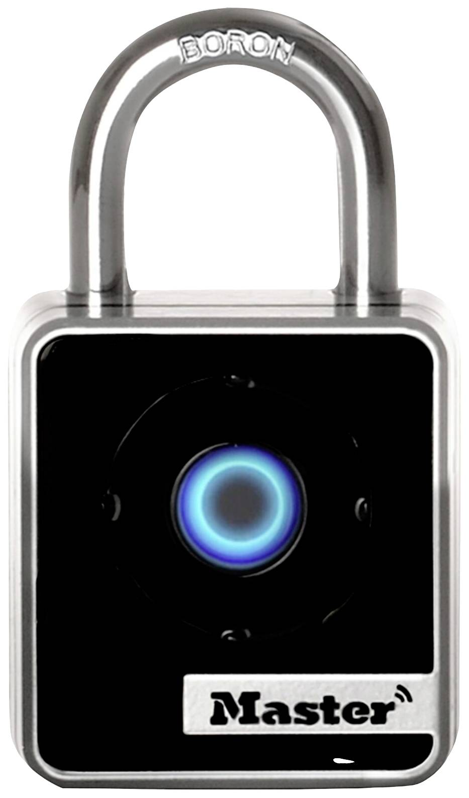 Master Lock 4400EURD Vorhängeschloss 22 mm Silber, Schwarz Bluetooth-Vorhängeschloss