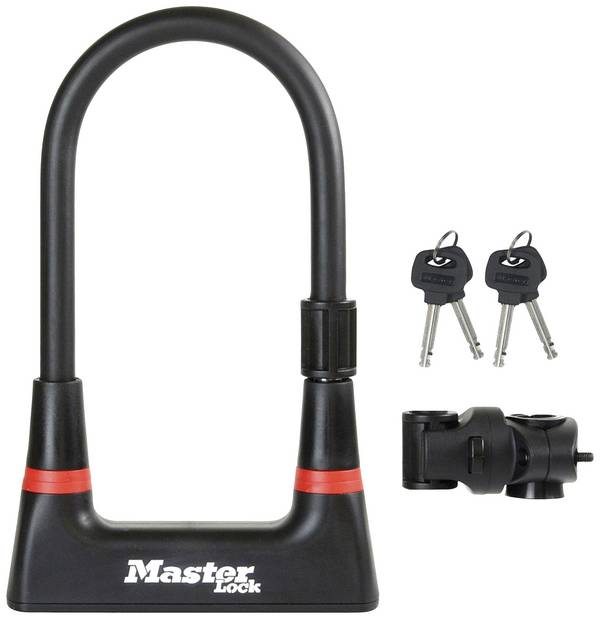 Master Lock 8279EURDPRO Bügelschloss  Schwarz  Schlüsselschloss