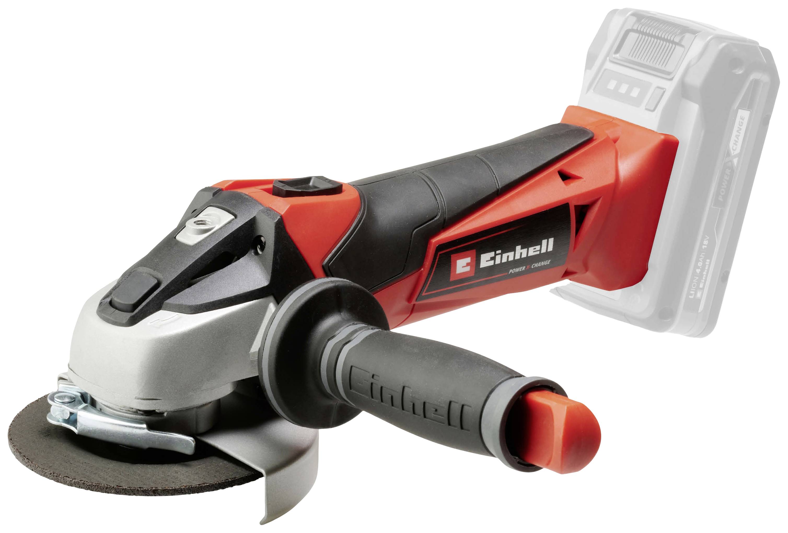 Einhell Power X-Change TE-AG 18/115 Li-Solo 4431110 Vinkelslip batteridriven 115 mm exkl. batteri/laddare, Utan laddare