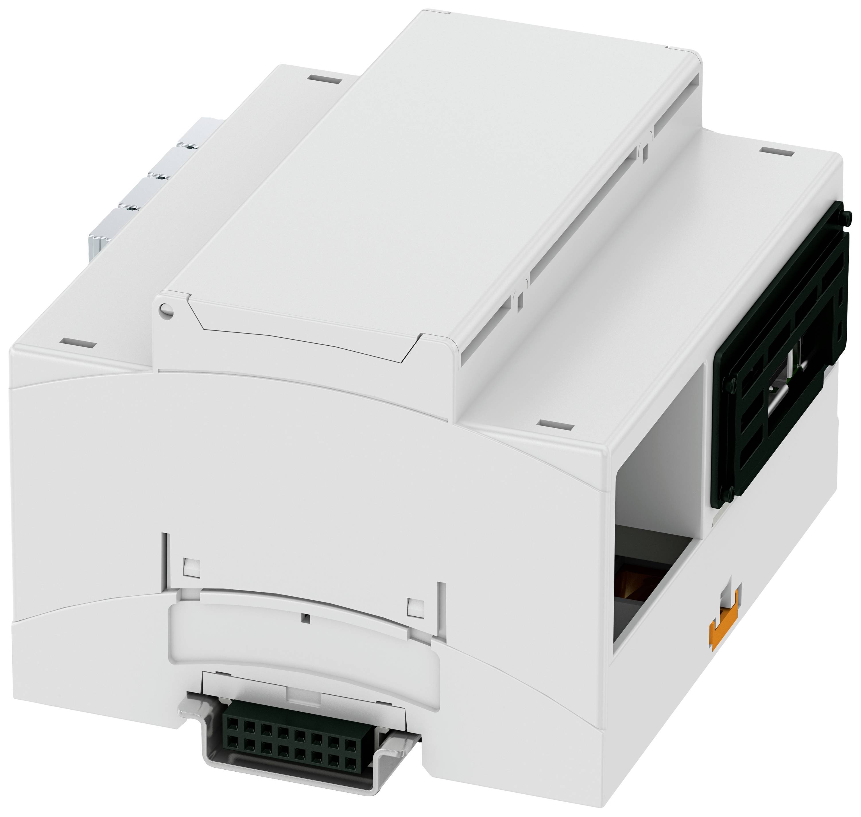 Produktbild von Phoenix Contact EMG 45-B8 Hutschienen-Gehäuse – Kunststoffgehäuse, 2946201, Für Hutschienenmontage