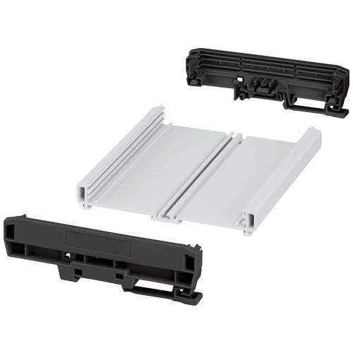 Phoenix Contact UM-PRO-KIT-B122-L150-7035 1310988 Profil-Gehäuse 153.8 x 142.3 x 39.45 PA Lichtgrau (RAL 7035), Schwarz ...