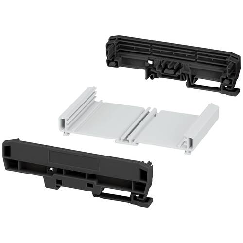 Phoenix Contact UM-PRO-KIT-B122-L80-7035 1310983 Profil-Gehäuse 83.8 x 142.3 x 39.45 PA Lichtgrau (RAL 7035), Schwarz (R...