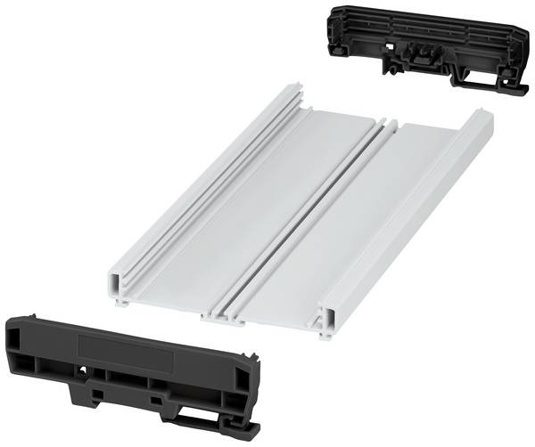 Phoenix Contact UM-PRO-KIT-B108-L250-7035 1310953 Profil-Gehäuse 253.8 x 142.3 x 39.45 PA Lichtgrau (RAL 7035), Schwarz (RAL 9005) 1 St.