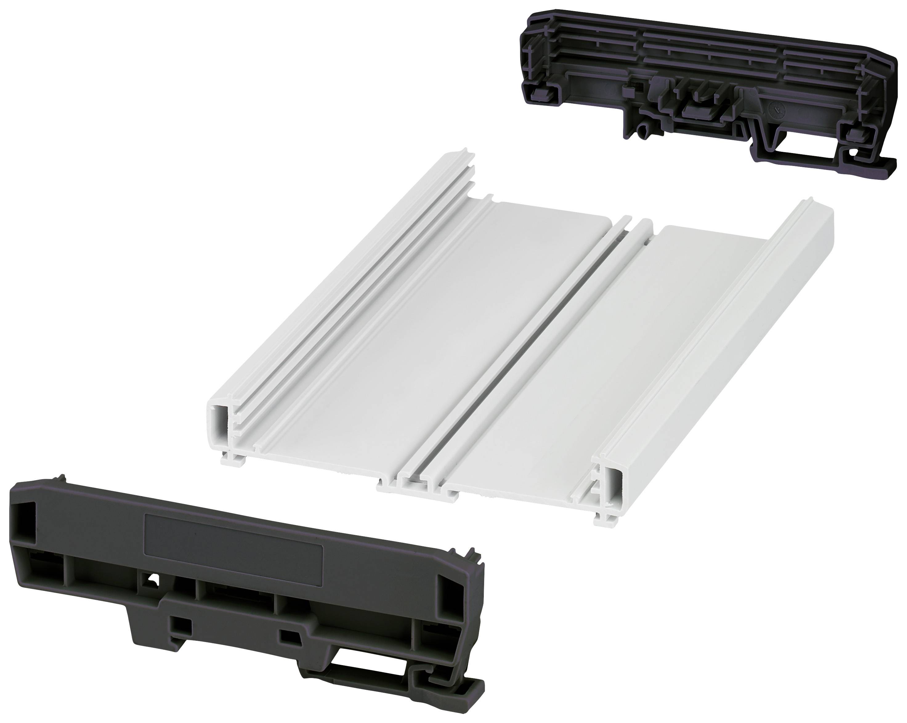 Phoenix Contact UM-PRO-KIT-B108-L180-7035 1310948 Profil-Gehäuse 183.8 x 127.8 x 39.45 PA Lichtgrau (RAL 7035), Schwarz ...